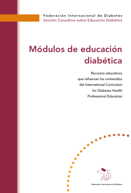 Módulos de educación diabética - International Diabetes Federation