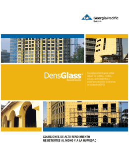 DensGlass® Revestimiento (folleto descriptivo)