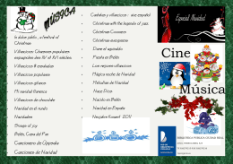 Descargar folleto Cine y Música en Navidad