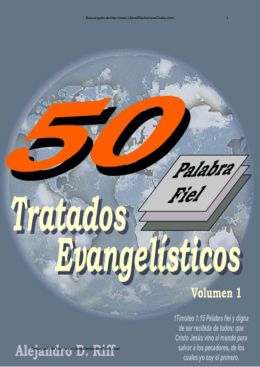 50 Folletos para evangelismo
