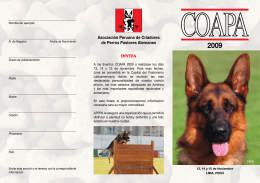 asociación Peruana de Criadores de Perros Pastores