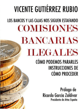 Comisiones bancarias ilegales