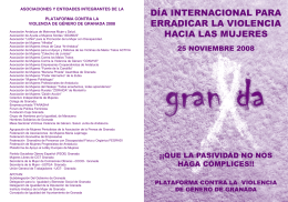 folleto 25 n - Ayuntamiento de Granada