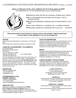 registration flyer in Spanish