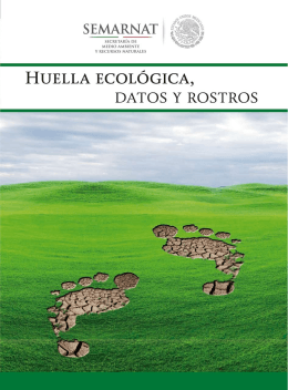 Huella ecológica - Secretaría de Medio Ambiente y Recursos
