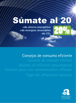 Suma´t al 20 - Agencia Provincial de la Energía de Alicante