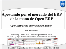 openerp - Software Libre