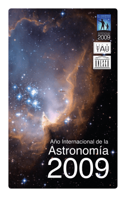 Folleto del Año Internacional de la Astronomía 2009