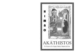 folleto akathistos - Alianza en Jesús por María