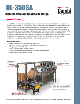 HL-350SA - Combi Packaging Systems