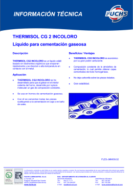 thermisol cg 2 inc.