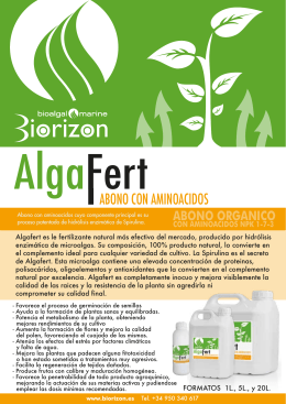 Folleto AlgaFert