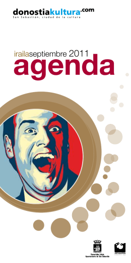 agenda - Donostia Kultura