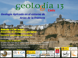 Cádiz - Sociedad Geológica de España