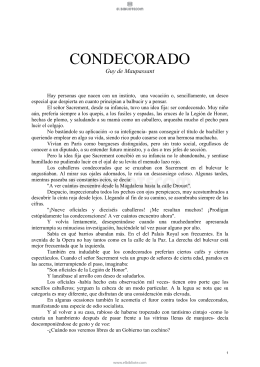 CONDECORADO - Elbibliote.com