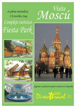 FOLLETO FIESTA PARK - MOSCU