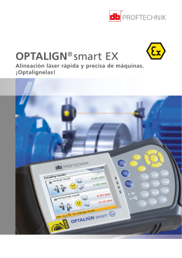 OPTALIGN® smart EX - Tecnología Avanzada para Mantenimiento