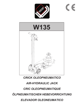 crick oleopneumatico air-hydraulic jack cric oleopneumatique