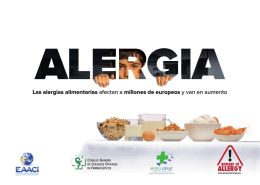 Flyer campaña FoodAllergy
