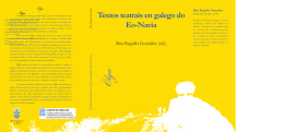 Textos teatrais en galego - Área de Normalización Lingüística