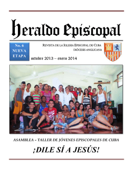¡DILE SÍ A JESÚS! - Iglesia Episcopal de Cuba