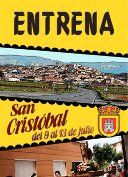 San Cristóbal 2014 - Ayuntamiento de Entrena