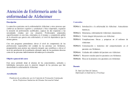 atencion de enfermeria al paciente con alzheimer
