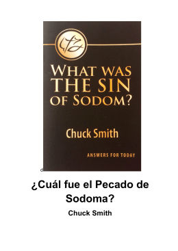 Respuestas Para Hoy-El Pecado de Sodoma