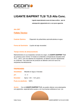 LIGANTE BAIPRINT TLS/ TLS Alta Conc.
