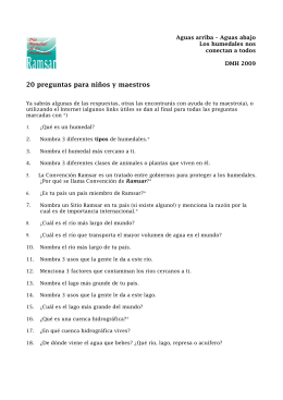 20 preguntas para niños y maestros