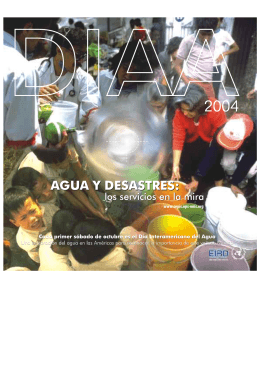 Día Interamericano del Agua 2004