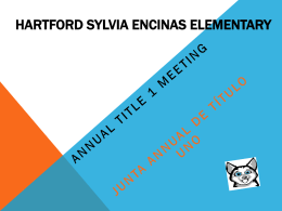 Hartford Sylvia Encinas Elementary