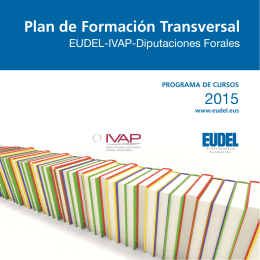 folleto Formación transversal-X