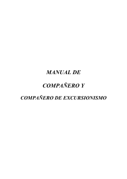 MANUAL DE COMPAÑERO Y