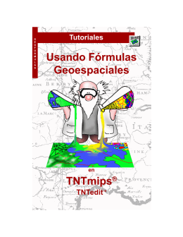 Usando Fórmulas Geoespaciales TNTmips®