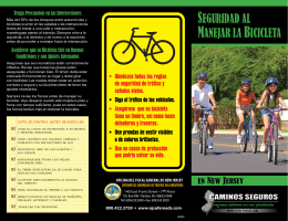 Seguridad al manejar la bicicleta en New Jersey