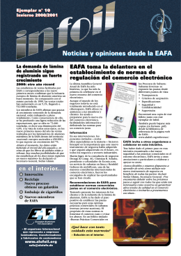 Noticias y opiniones desde la EAFA en el interior