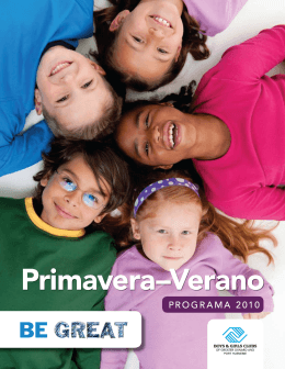 Primavera–Verano - Boys and Girls Clubs of Greater Oxnard and