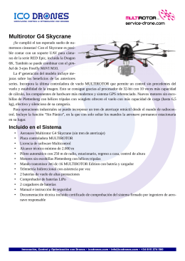 folleto informativo del Skycrane
