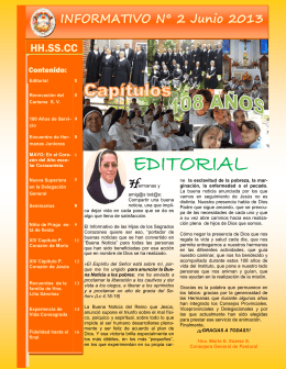 editorial - Instituto Hijas de los Sagrados Corazones de Jesús y María