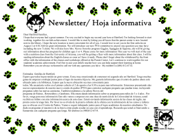 August News letter 2013 (Read