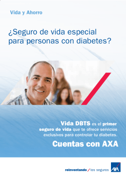 folleto - AXA Seguros