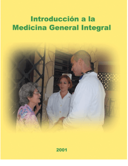 Introducción a la Medicina General Integral