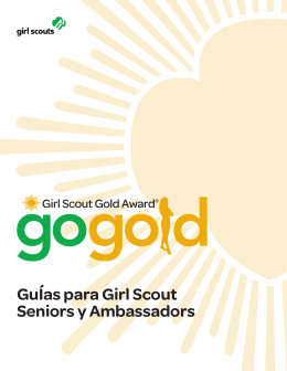 Gold Award Guidelines - Girls