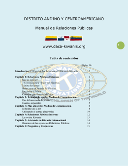 Manual de Relaciones PÃºblicas DACA 2012
