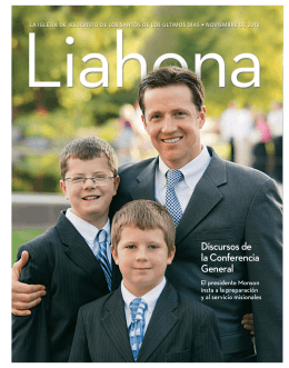 Noviembre de 2010 Liahona - The Church of Jesus Christ of Latter