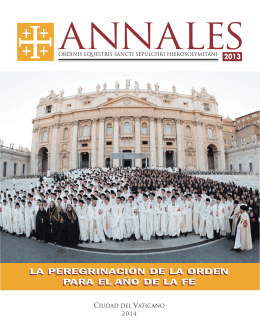 2013 - La Santa Sede