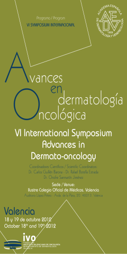 folleto dermatología oncológica 3.indd