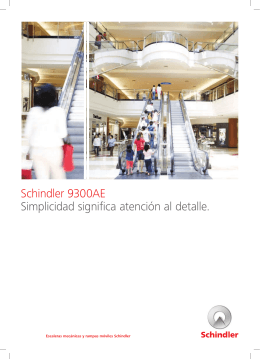 Brochure escaleras S9300AE