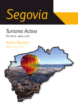Turismo Activo - Patronato de Turismo de Segovia
